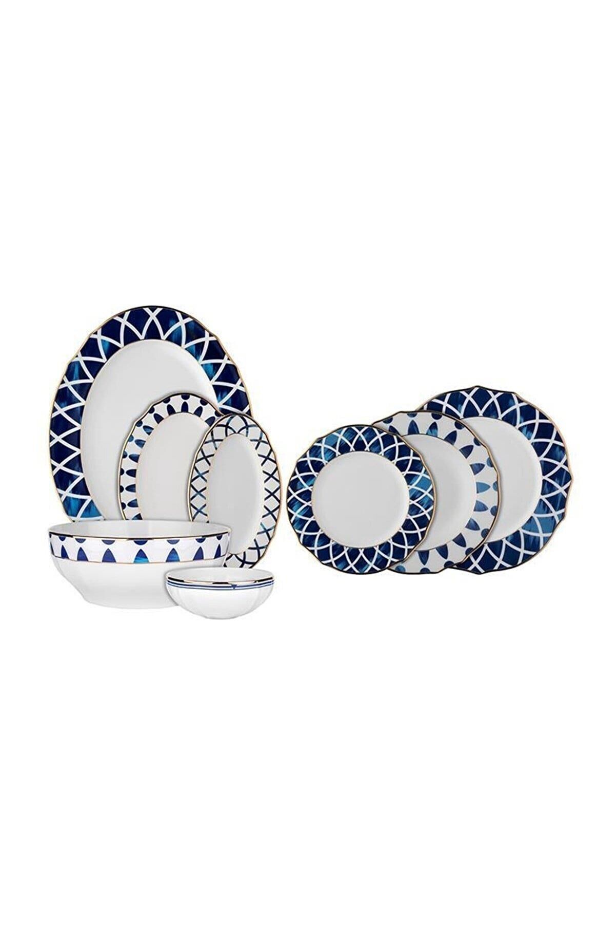 Koleksiyon Poetica 61 Parça Yemek Takımı Arya Mavi