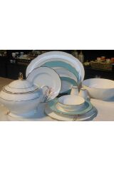 Koleksiyon Poetica 61 Parça Yemek Takımı Buket Yeşil