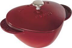 Staub Kalp Döküm Tencere Kiraz 20 cm 1,75 lt