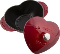 Staub Kalp Döküm Tencere Kiraz 20 cm 1,75 lt