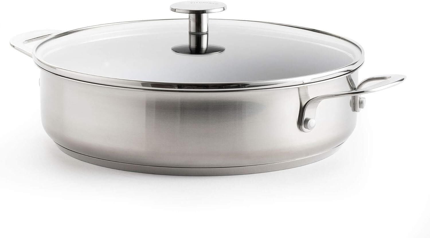 Kitchenaid Çelik Kısa Tencere 26 cm 3,6 lt