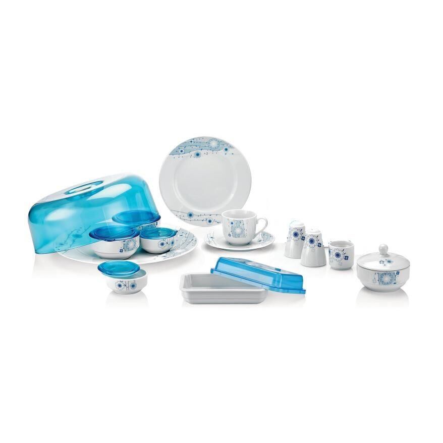 GÜRAL PORSELEN 44 PARÇA KAHVALTI SETİ