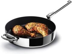 Joseph Joseph Space 3 Katmanlı Paslanmaz Çelik Seramik Kaplama 28 cm Kızartma Tavası