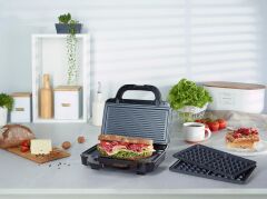 Dexart QuickSnack Waffle ve Tost Makinesi K-803