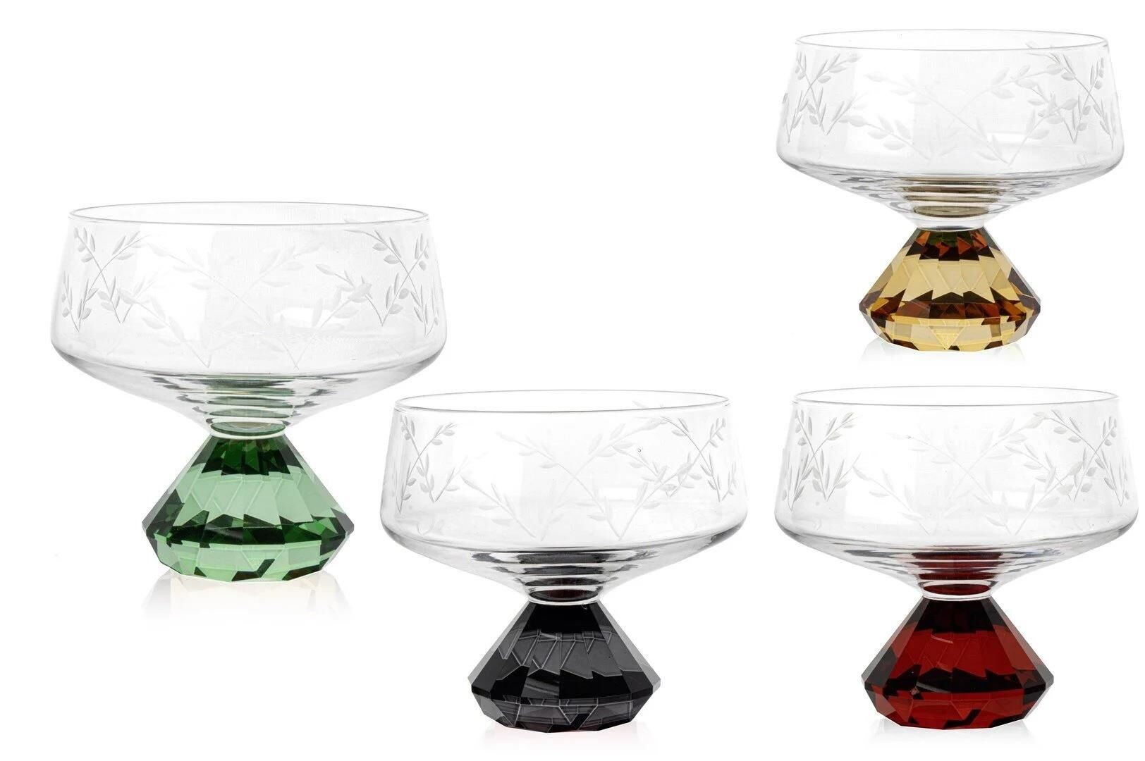 Mikasa Moor Bonny 4lü Renkli Ayaklı Dondurmalık