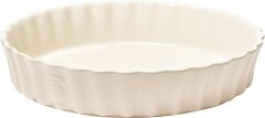 Emile Henry Tart-Börek-Flan Kabı 28 cm Ekru/Clay
