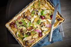 Emile Henry Tart-Börek Fırın Kabı Dikdörtgen 33 x 24 cm Ekru/Clay