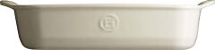 Emile Henry Fırın Kabı Dikdörtgen 30 x 19 cm Ekru/Clay