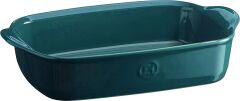 Emile Henry Fırın Kabı Dikdörtgen 30 x 19 cm Mavi/Blue Flame