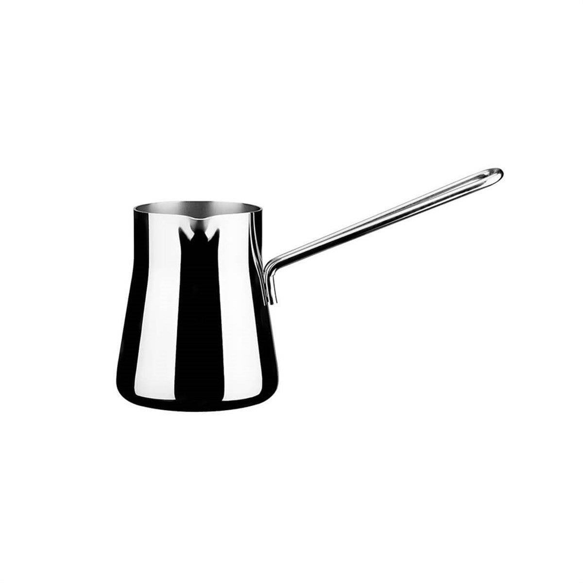 Leggno Luna Cezve Çelik Sap 4 Fincan Kapasiteli