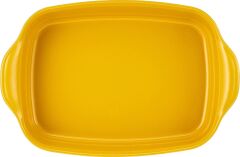 Emile Henry Fırın Kabı Dikdörtgen 42 x 28 cm Mat Sarı/Provence Yellow