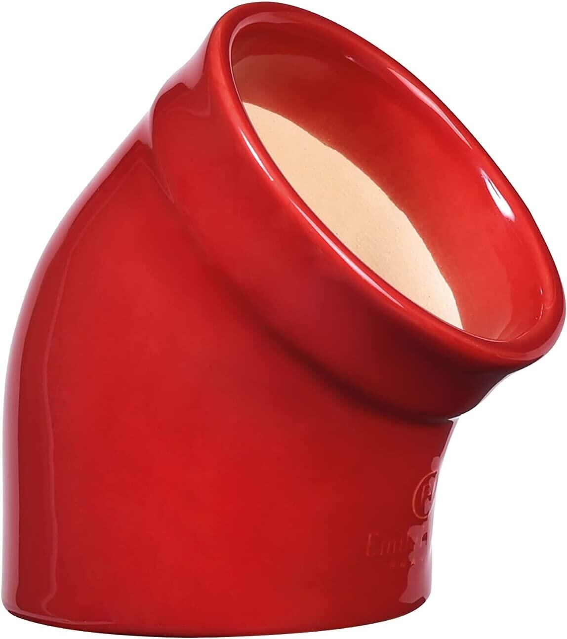 Emile Henry Tuzluk-Baharatlık Yuvarlak Kırmızı/Burgundy